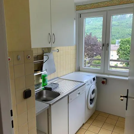 501, Schlafzimmer, Wohnzimmer, Kueche Und Bad Mit Bergblick Bad Reichenhall