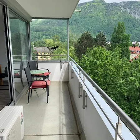 Apartment 501 Schlafzimmer, Wohnzimmer, Kueche Und Bad Mit Bergblick Bad Reichenhall