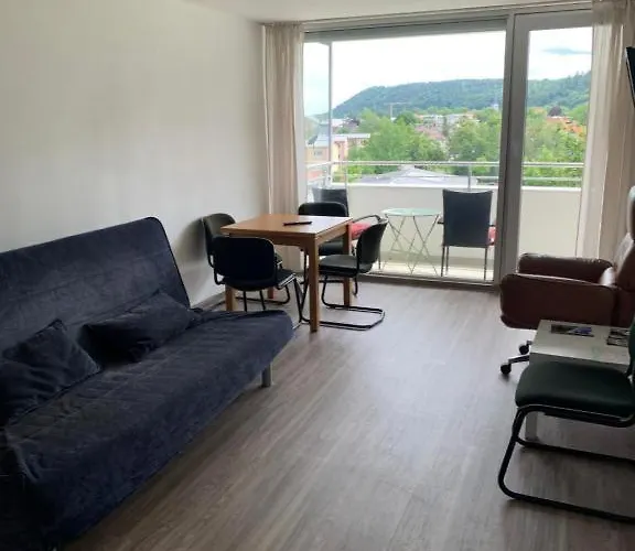 501, Schlafzimmer, Wohnzimmer, Kueche Und Bad Mit Bergblick Apartamento